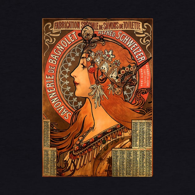 Savonnerie de Bagnolet by A Mucha by Artimaeus